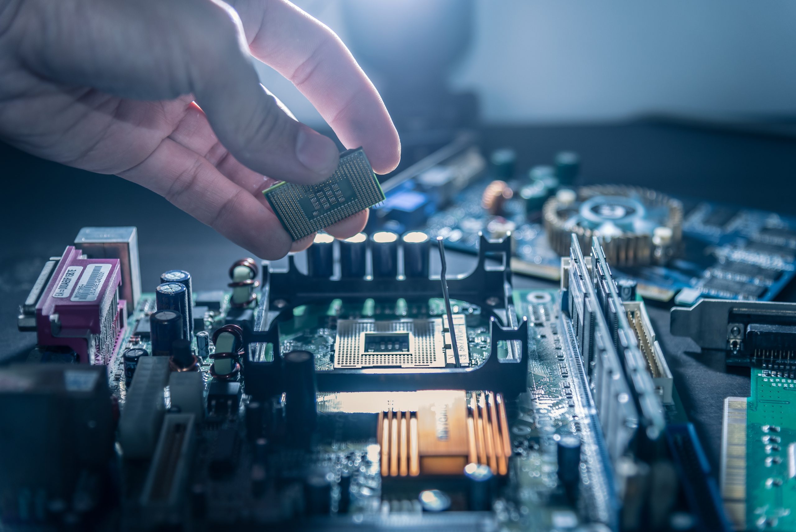 microprocessor board